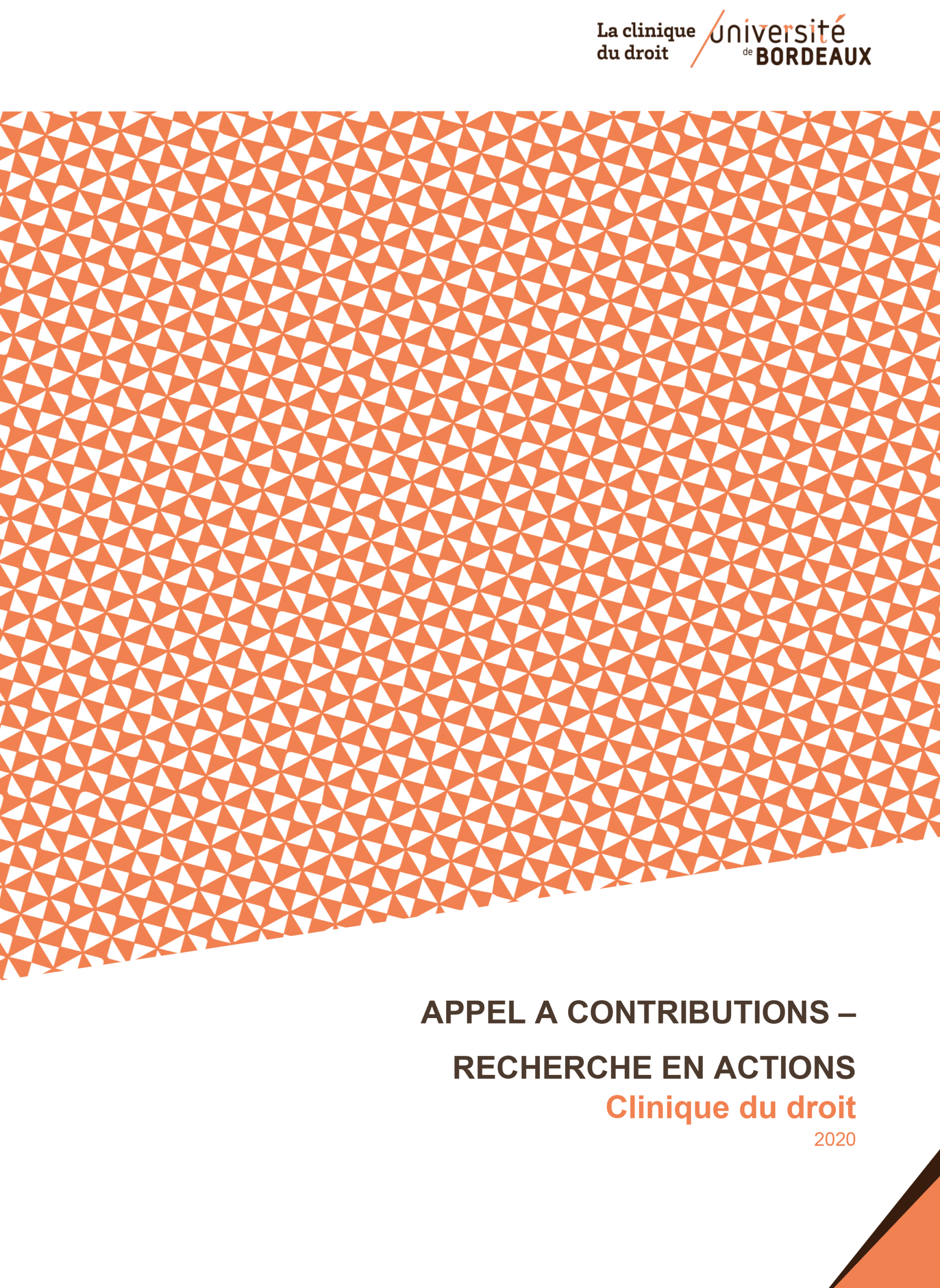 Appel à contributions..