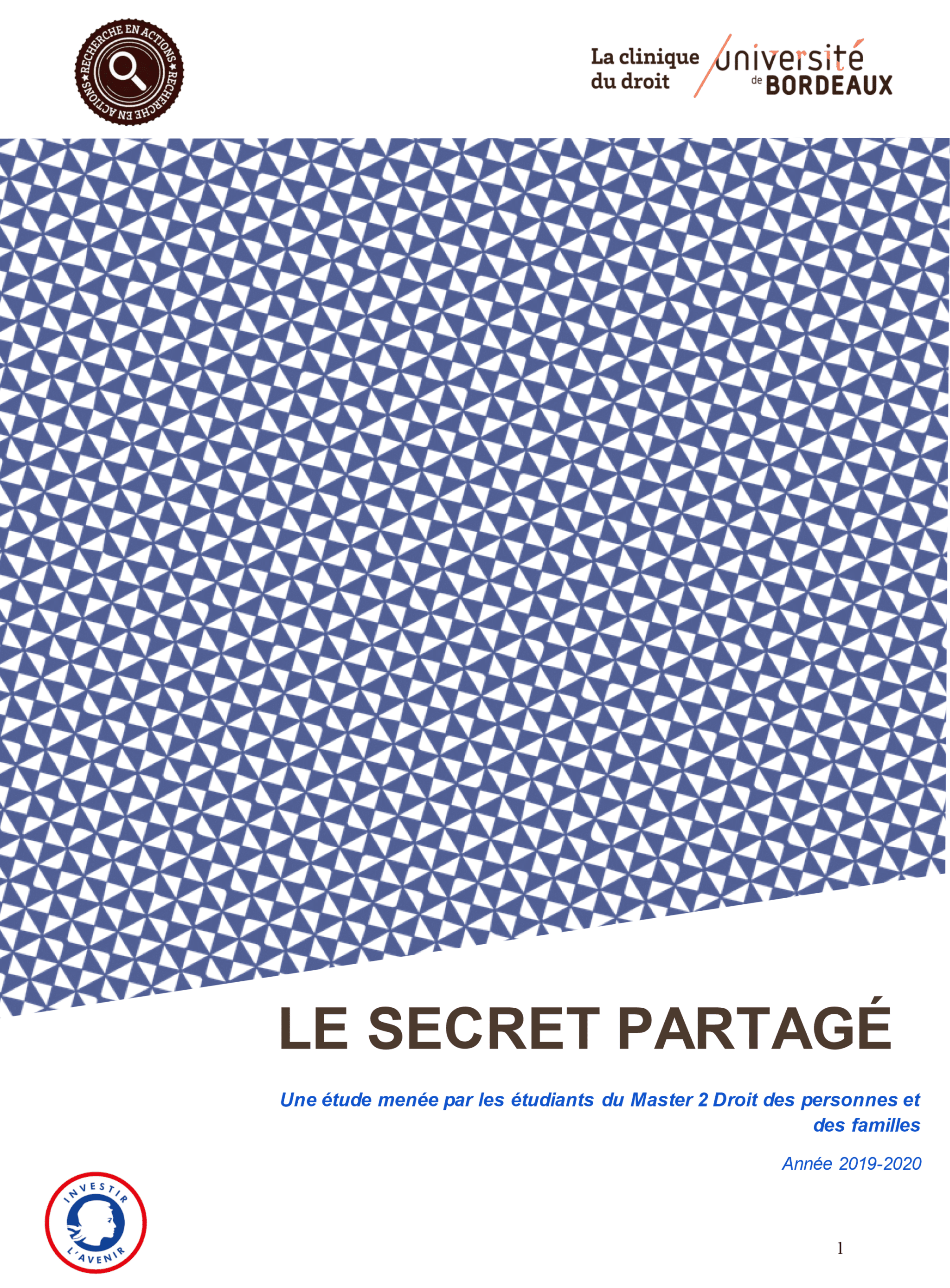 Rapport de recherche secret partagé.