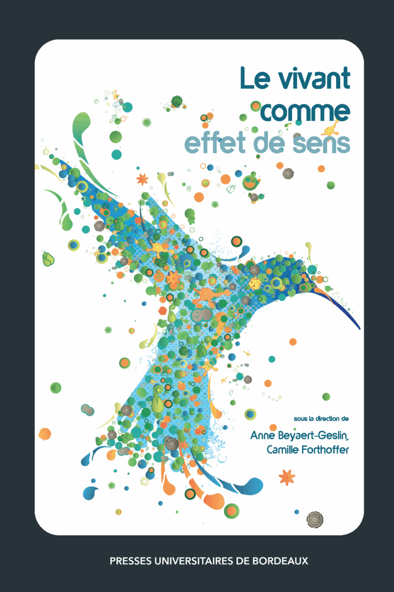 Accès à la publication Le vivant comme effet de sens