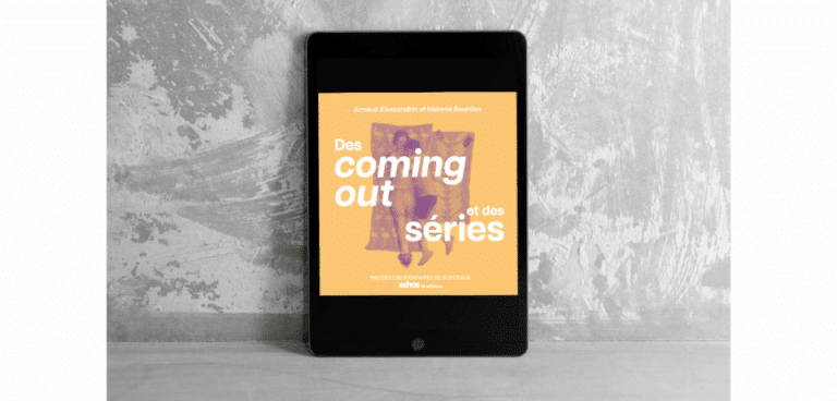Mockup du livre numérique Des coming out et des séries