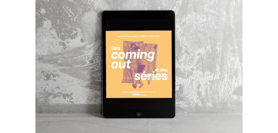 Mockup du livre numérique Des coming out et des séries