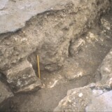 Extrémité ouest du mur M1
