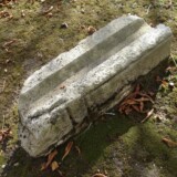 Fig. 44. Canalisation en calcaire. Canalisation en calcaire