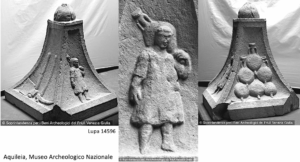 <figcaption style="line-height: 1em;"><i class="fas fa-tint"></i><span style="font-size: 11px;"> <b>Fig. 8. </b> Aquileia: monumento funerario di un produttore di anfore (lupa 14596; vd. Scrinari 1972, n. 405).</span></figcaption> Fig. 8. Aquileia: monumento funerario di un produttore di anfore (lupa 14596; vd. Scrinari 1972, n. 405).