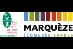 logo parc régional des landes et écomusée de Marquèze