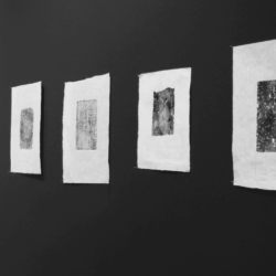 Matières de pierre, galerie d’exposition de la Casa de Velázquez © CVZ.