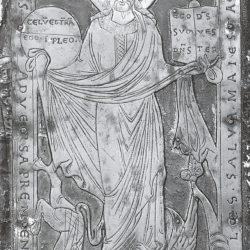 Plat de reliure, Sacramentaire de Ratmann, Hildesheim (Allemagne).