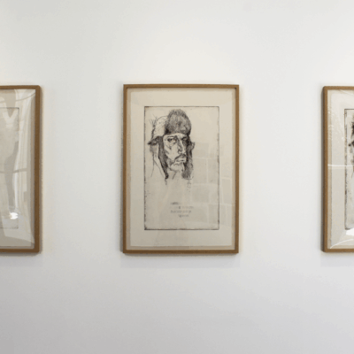 Auto-poème, galerie de la Casa de Velazquez © CVZ.