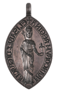 Matrice du sceau d’Isabelle de Hainaut, 1180, British Museum, no inv. 1970, 9-4, 1.