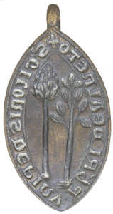 Matrice du sceau de Gilon, curé d’Aunay (?), AnF, Mat. 32.