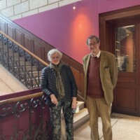 Françoise Lainé et Pierre Simon aux Archives départementales du Lot-et-Garonne