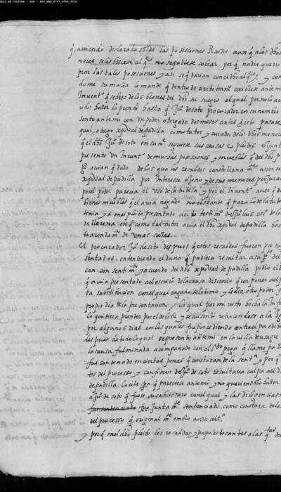 Apéndice 1: carta manuscrita de Mateo Alemán, 23 de junio de 1583 (AGS, EH, leg. 767, doc. 8-10).