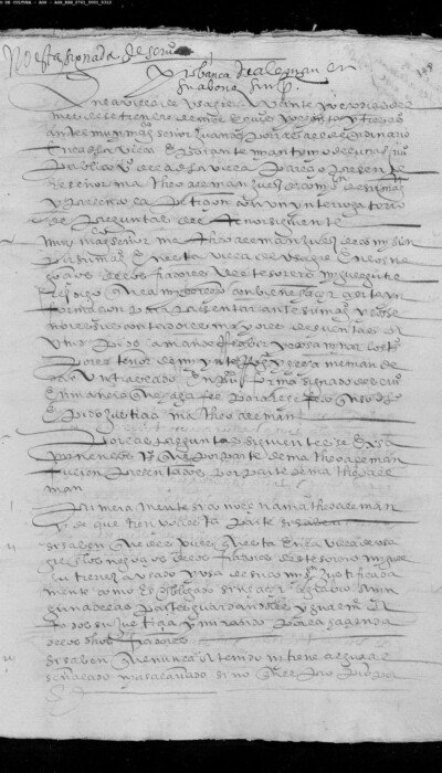 Apéndice 4. Testimonios realizados a instancias de Mateo Alémán ante el alcalde ordinario de Usagre, Juan de Porras y, presente un escribano público, a 28 de septiembre, por diversos vecinos sobre su actuación como juez de comisión (AGS, EH, leg. 761, docs. 148-159).