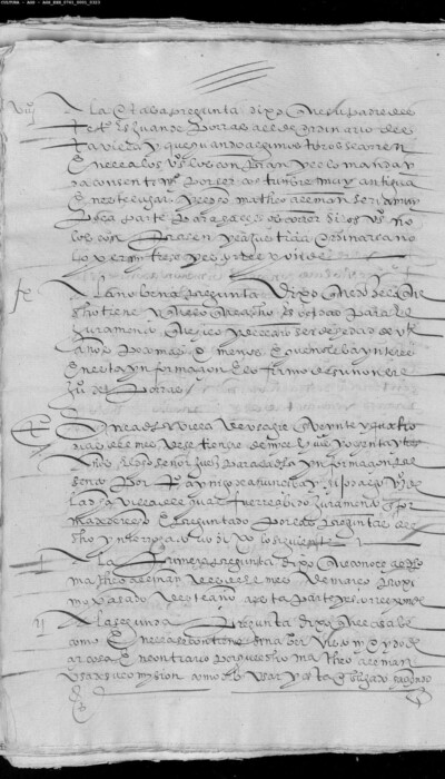 Apéndice 4. Testimonios realizados a instancias de Mateo Alémán ante el alcalde ordinario de Usagre, Juan de Porras y, presente un escribano público, a 28 de septiembre, por diversos vecinos sobre su actuación como juez de comisión (AGS, EH, leg. 761, docs. 148-159).