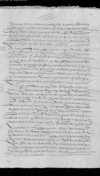 Apéndice 4. Testimonios realizados a instancias de Mateo Alémán ante el alcalde ordinario de Usagre, Juan de Porras y, presente un escribano público, a 28 de septiembre, por diversos vecinos sobre su actuación como juez de comisión (AGS, EH, leg. 761, docs. 148-159).