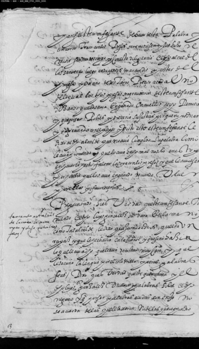 Apéndice 6: confesión de Mateo Alemán, 9 de noviembre de 1583 (AGS, EH, leg. 761, docs. 117-124).