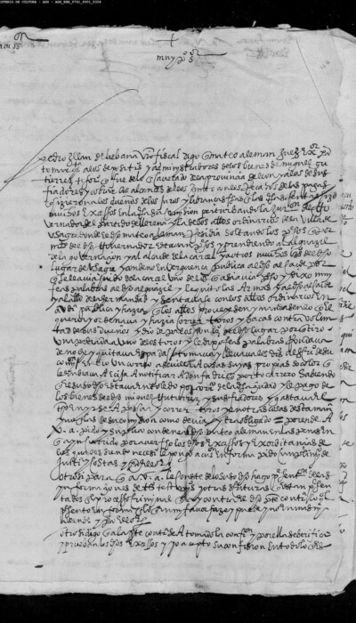 Apéndice 9: acusación del fiscal Pedro Yllán de Liébana, 6 de marzo de 1584 (AGS, EH, leg. 761, doc. 167).
