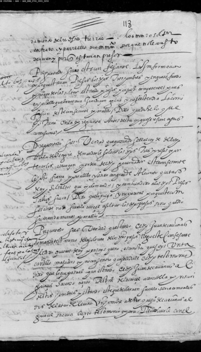 Apéndice 6: confesión de Mateo Alemán, 9 de noviembre de 1583 (AGS, EH, leg. 761, docs. 117-124).